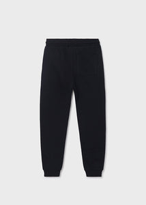Mayoral Boys Youth Basic Fleece Cuffed Joggers - Black