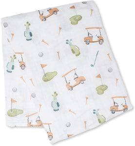 Lulujo Cotton Muslin Swaddle Blanket
