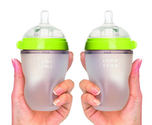 Comotomo Silicone Baby Bottle 2 Pack (8oz/250ml)