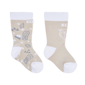 Kombi Adorable Twin Pack Infant Socks