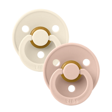 Load image into Gallery viewer, BIBS Natural Rubber Anatomical Pacifier - 2 Pack
