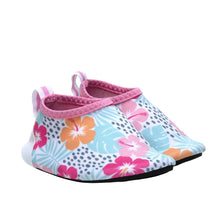 Load image into Gallery viewer, Robeez Aqua Shoes - Tropical Hibiscus
