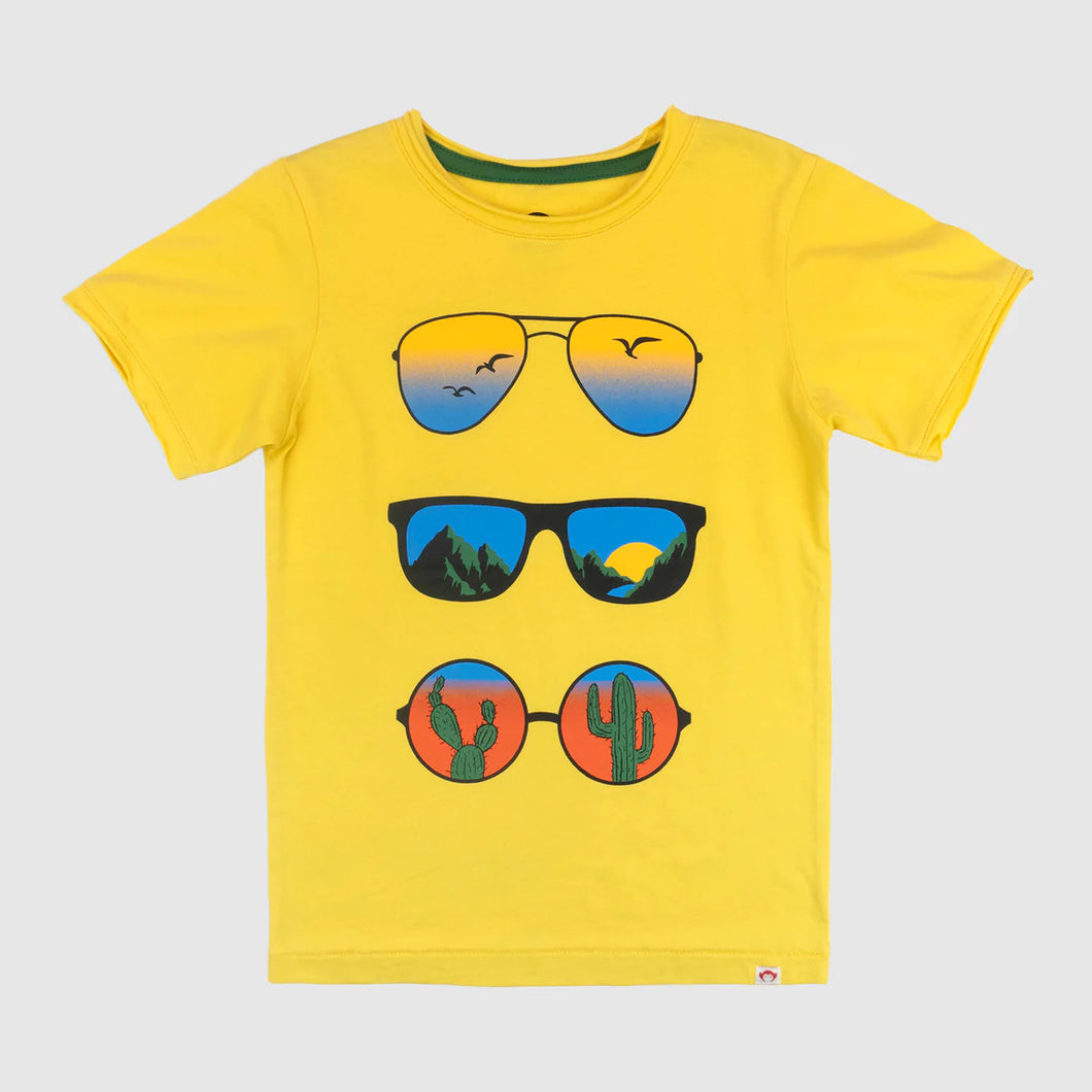 Appaman Boys Short Sleeve Graphic Tee - Shades in the Valley