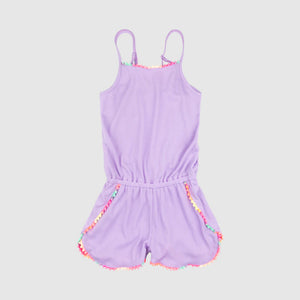 Appaman Girls Novia Romper - Sweet Lavender