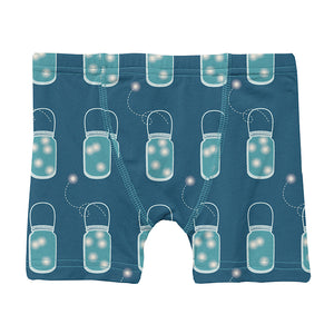 KicKee Pants Boxer Briefs Set - Fresh Air Camping & Twilight Fireflies