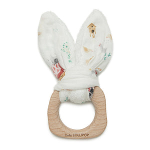 Loulou Lollipop Bunny Ear Teether