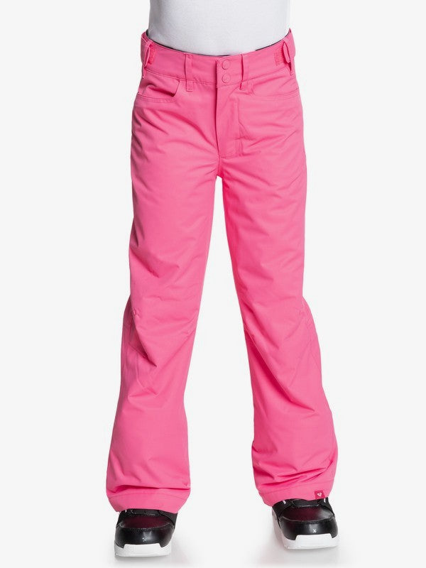 Roxy Backyard Girl Pants Pink - Clement
