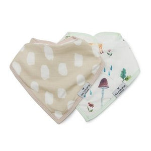 Loulou Lollipop Muslin Bandana Bib Set