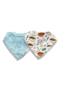 Loulou Lollipop Muslin Bandana Bib Set