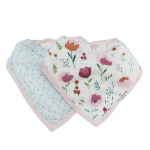 Loulou Lollipop Muslin Bandana Bib Set