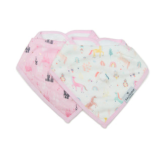 Loulou Lollipop Muslin Bandana Bib Set