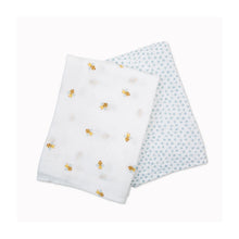 Load image into Gallery viewer, Lulujo Cotton Swaddles - 2 PK

