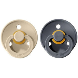 BIBS Natural Rubber Pacifier - 2 Pack