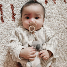 Load image into Gallery viewer, Itzy Ritzy Bitzy Pal - Natural Rubber Pacifier &amp; Stuffed Animal
