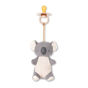 Itzy Ritzy Bitzy Pal - Natural Rubber Pacifier & Stuffed Animal