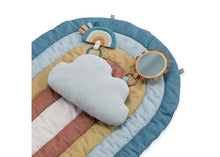 Load image into Gallery viewer, Itzy Ritzy Bitzy Bespoke™ Ritzy Tummy Time Rainbow Play Mat
