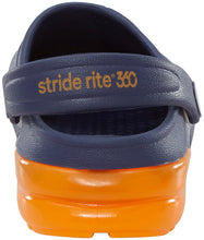 Load image into Gallery viewer, Stride Rite Bray Clog - Navy/Orange

