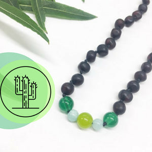 Healing Hazel Baltic Amber Teething Necklace - Limited Edition