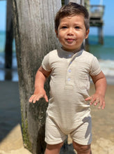 Load image into Gallery viewer, Me &amp; Henry Baby Boys Camborne Henley Romper
