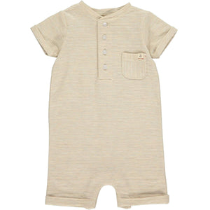 Me & Henry Baby Boys Camborne Henley Romper