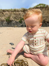 Load image into Gallery viewer, Me &amp; Henry Baby Boys Camborne Henley Romper
