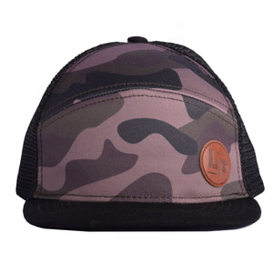 L&P Apparel Snapback Trucker Hat - Camo V1