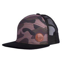 Load image into Gallery viewer, L&amp;P Apparel Snapback Trucker Hat - Camo V1
