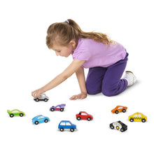 Load image into Gallery viewer, Melissa &amp; Doug Wooden Car Set
