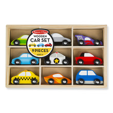 Load image into Gallery viewer, Melissa &amp; Doug Wooden Car Set
