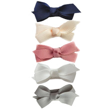 Load image into Gallery viewer, Baby Wisp Chelsea Bow Clips - 5 PK
