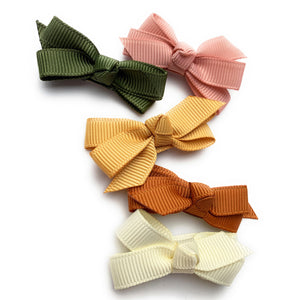 Baby Wisp Chelsea Bow Clips - 5 PK