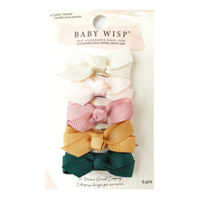 Load image into Gallery viewer, Baby Wisp Chelsea Bow Clips - 5 PK
