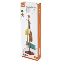 Load image into Gallery viewer, Viga Toys Wooden Cleaning Tool Set
