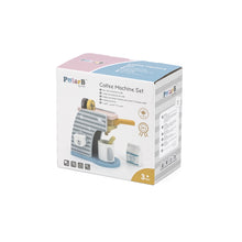 Load image into Gallery viewer, Viga PolarB Toys Wooden Coffee Machine Set
