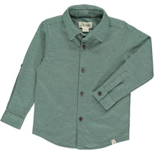 Load image into Gallery viewer, Me &amp; Henry Boys Columbia Jersey Shirt - Green Stripe
