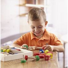 Load image into Gallery viewer, Melissa &amp; Doug Wooden Construction Building Set in a Box
