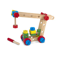 Load image into Gallery viewer, Melissa &amp; Doug Wooden Construction Building Set in a Box
