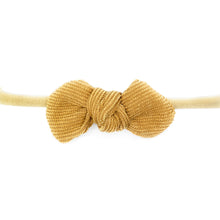Load image into Gallery viewer, Baby Wisp Corduroy Bow Headband
