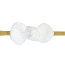 Load image into Gallery viewer, Baby Wisp Corduroy Bow Headband
