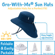 Load image into Gallery viewer, Jan &amp; Jul Gro-With-Me® Cotton Adventure Hat
