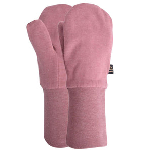 L&P Apparel Cotton Mitts Lined in Sherpa