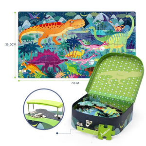 Mideer Dinosaur Age Luggage Puzzle