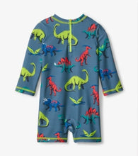 Load image into Gallery viewer, Hatley Baby Boys Dangerous Dino One-Piece Rashgaurd
