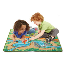 Load image into Gallery viewer, Melissa &amp; Doug Prehistoric Playground Dinosaur Rug
