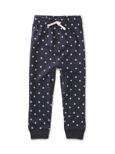 Tea Collection Girls Printed Everyday Joggers - Diamond Dots
