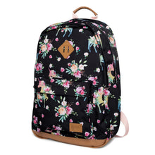 Load image into Gallery viewer, deux par deux Backpack - Unicorns And Flowers
