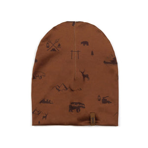 deux par deux Printed Jersey Beanie