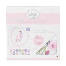 Load image into Gallery viewer, Lulujo Baby&#39;s First Year Blanket &amp; Cards Set
