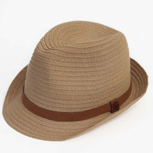Load image into Gallery viewer, Calikids Boys Flexi Hat - Tan
