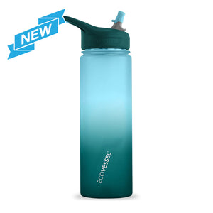 Ecovessel The Wave - BPA Free Sports Water Bottle